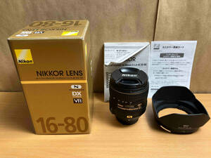 Nikon ニコン AF-S DX NIKKOR 16-80 AF-S NIKKOR 16-80mm 1:2.8-4E ED DX VR 交換レンズ