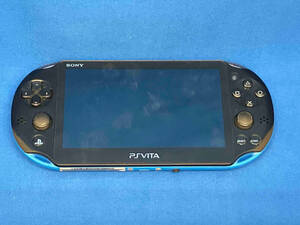 ジャンク psvita プレイステーションヴィータ アクアブルー PCH-2000