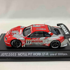 サイン入り EBBRO 1/43 モチュール GT-R JGTC 2003 #22 エブロの画像2