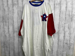 RUCKER (STALL AND DEAN)／バスケットボールコレクション／ホワイト／レッド／ 半袖Tシャツ