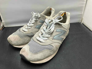 ジャンク new balance M1400SB STEEL BLUE グレー 内側破れ ニューバランス 27cm