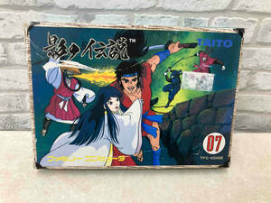 ファミリーコンピューターソフト TAITO 影の伝説 07 TFC-KD4900 箱傷みあり