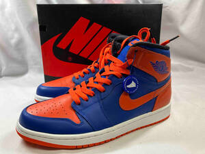 【鑑定済み】 NIKE AIR JORDAN1 RETRO HIGH KNICKS/ナイキ エアジョーダン1 レトロ ハイ ニックス/27.5cm/555088-407/スニーカー