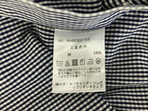 Makers Shirt KHBCE2-02/ギンガムチェック 長袖シャツ_画像5