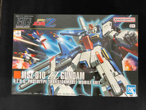  parts unopened plastic model ( repeated .) Bandai 1/144 MSZ-010 ZZ Gundam HGUC [ Mobile Suit Gundam ZZ]