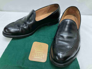 BARNEYS NEWYORK ／CROCKETT＆JONES／クロケット&ジョーンズ／ローファー／ブラック／26.0cm size 6 2/1 E ／Made in ENGLAND