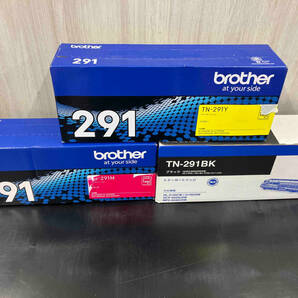 未使用 大特価 ⑤ brother TN-291 BK Y M 3点セットの画像1