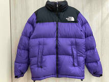 THE NORTH FACE ダウンジャケット パープル THE NORTH FACE ND91841 Nuptse Jacket ダウンジャケット ノースフェイス パープル XLサイズ_画像1