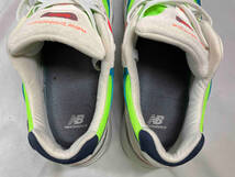 new balance 992 WHITE GREEN/ニューバランス/28.5cm/M992DA/スニーカー_画像4