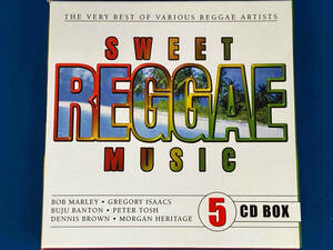 (オムニバス)SWEET REGGAE MUSIC CD5枚組ボックス /レゲエ/Bob Marley(ボブ・マーリー)/Gregory Isaacs/Buju Banton/Peter Tosh 他