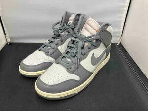 NIKE DUNK HI RETRO SE VNTG LIGH DM0582-001 スニーカー グレー ホワイト ナイキ 28.5cm