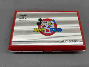  Junk Nintendo игра & часы MICKEY & DONALD DM-53