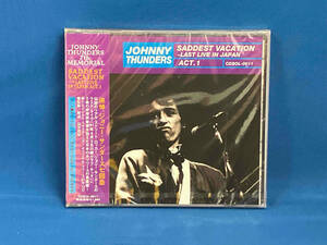 【未開封品】JOHNNY THUNDERS SADDEST VACATION LAST LIVE IN JAPAN ACT1 ジョニー・サンダース