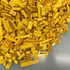 LEGO 色分けブロック バラ 【黄色/イエロー】3Kg以上 大量 まとめ売り パーツ プレート 基本ブロック 特殊ブロック 部品取りの画像5