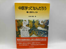 帯あり 中医学ってなんだろう 人間のしくみ 小金井信宏 東洋学術出版社 店舗受取可_画像1