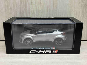 TOYOTA C-HR GR SPORT ミニカー(1/30スケール　ダイキャスト製) ブラック×メタルストリームメタリック　ケース破損あり