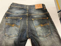 NUDIE JEANS ヌーディージーンズ N841 THIN FINN ジーンズ サイズ W30 L32 ブルー_画像8