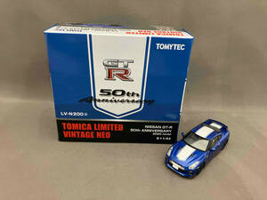 TOMYTEC 1/64 LV-N200a NISSAN GT-R 50th anniverersary 2020 model(24-05-13)