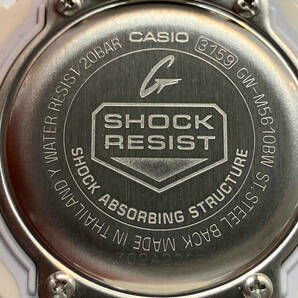 【1円スタート】CASIO カシオ G-SHOCK GW-M5610BW ソーラー 腕時計(ゆ24-04-24)の画像3