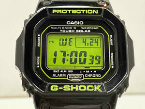 【1円スタート】CASIO カシオ G-SHOCK GW-M5610B ソーラー 腕時計(ゆ24-04-25)