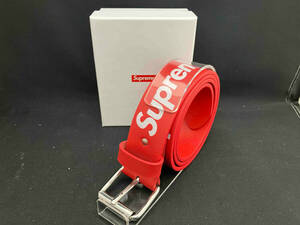 Supreme Repeat Leather Belt RED ベルト シュプリーム レッド サイズL