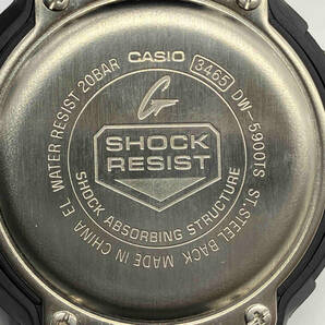【即決】CASIO カシオ G-SHOCK Gショック DW-5900TS-1JF ブラック ブルーグリーン アナログ デジタル ストップウォッチ 腕時計 箱付きの画像8