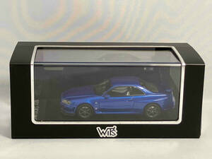 WIT`S 1/43 ニッサン SKYLINE GT-R V spec R34 ベイサイドブルー W201（25-03-07）