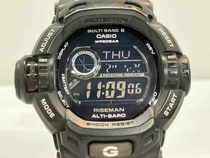 [1 jpy start ]CASIO Casio G-SHOCK RISEMAN GW-9200BWJ solar wristwatch (.25-04-04)