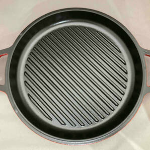 ストウブ Sukiyaki & グリルパン チェリー 26cm 3.3L(25-01-03)の画像4