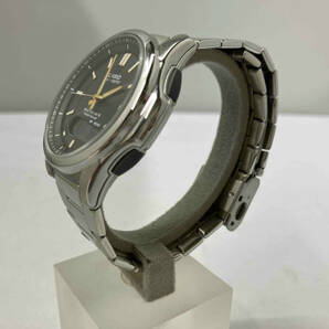 【1円スタート】CASIO カシオ ウェーブセプター ソーラー 腕時計(ゆ25-04-11)の画像2