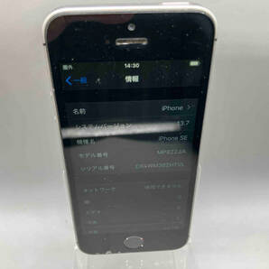 ジャンク au 【1円スタート】0425-2 Apple iPhoneSE MP822J/Aの画像3