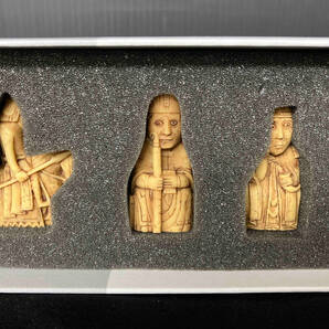 海洋堂レプリカ ルイス島のチェス THE LEWIS CHESSMEN チェス駒 大英博物館展の画像5