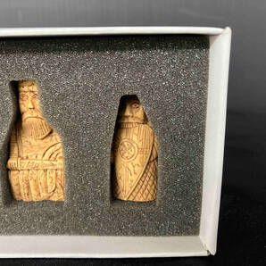 海洋堂レプリカ ルイス島のチェス THE LEWIS CHESSMEN チェス駒 大英博物館展の画像6