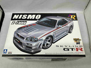 現状品 プラモデル アオシマ 1/24 日産 NISMO R34 スカイライン GT-R Z-TUNE Sパッケージ Ver.R No.081