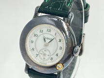 TECHNOS テクノス SV925 1Pダイヤ クォーツ 腕時計 278020.55／P0L0039 時計_画像1
