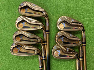 ホンマ　HONMA GOLF MUTSMI MH488MAX 鳳凰 アイアン（9.8.7.6.S.A.P）7本セット