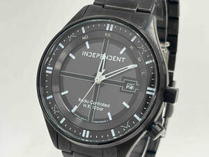 INDEPENDENT インディペンデント (CITIZEN) 電波ソーラー 腕時計 KL8-643-51／841050120／TIMELESS line 箱有り