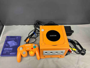  Game Cube orange Game Boy player attaching 
