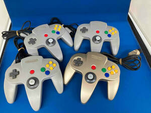 ジャンク NINTENDO64 コントローラー4点セット