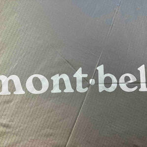 チャコールグレー【美品ダグ付き】mont-bell モンベル トレッキングアンブレラ 折りたたみ傘 150g 親骨の長さ55cmの画像4