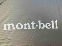 チャコールグレー【美品ダグ付き】mont-bell モンベル トレッキングアンブレラ 折りたたみ傘 150g 親骨の長さ55cm_画像4
