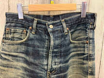 LEVI'S リーバイス メンズ ジーンズ 503B W30L34 ヒゲ ハチノス 日本製 ひざ破れ サイズW30_画像1