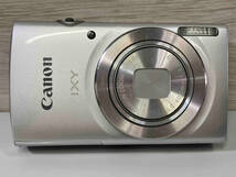 ジャンク Canon キャノン コンパクトデジタルカメラ IXY 180 シルバー_画像2