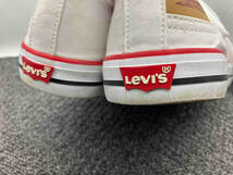 Levi's リーバイス ローカットスニーカー キャンバス 720238 サイズUS8.5 EUR40 UK6 ホワイト 白 レディース_画像9