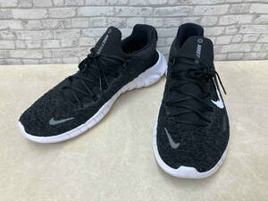 NIKE ナイキ FREE 5.0 CZ1884-001 ランニングシューズ メンズ 28cm ブラック ニット