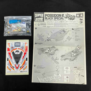 [未組立] TAMIYA POSEIDON-X BLACK SPECIAL タミヤ パセイドンX ブラックスペシャル 1/32 スーパーミニ4駆 94584＊＊900の画像8