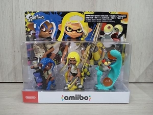 【※※※】amiibo トリプルセット【インクリング(イエロー)/オクトリング(ブルー)/コジャケ】(スプラトゥーンシリーズ)