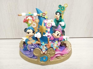 東京ディズニーシー10周年アニバーサリーミッキー ミニー ドナルド グーフィー チップ デール フィギュアリン 置物