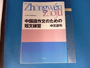 中国語作文のための短文練習 中山時子