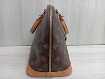 LOUIS VUITTON モノグラム BA0043 アルマ ハンドバッグ ルイ・ヴィトン パドロック付_画像2